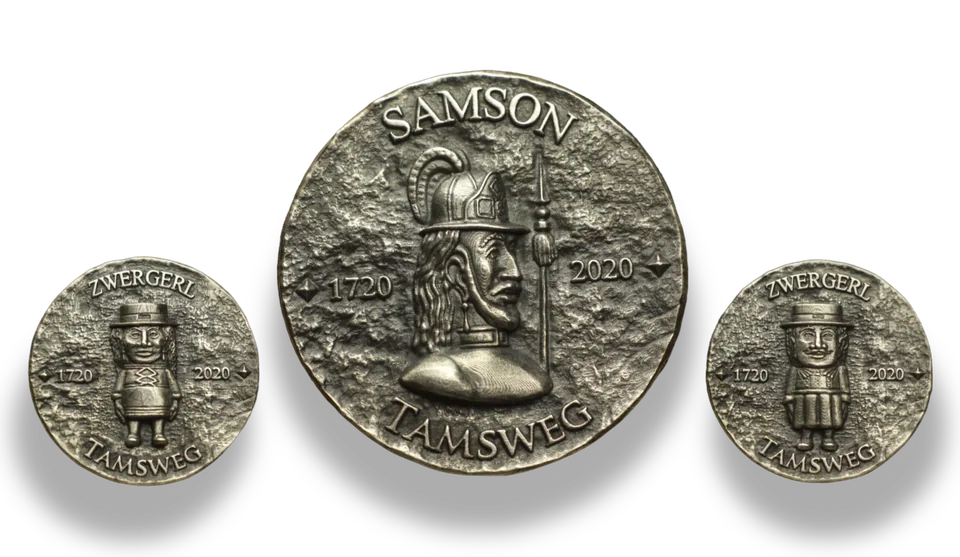 Samson und Zwergerl – eine der drei Taler-Serien
